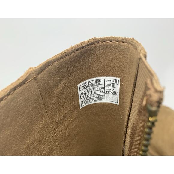 🆕UGG Women's Classic Twin Seam New Heights Chestnut Platform Boots NIB Size 8 - Picture 12 of 13
